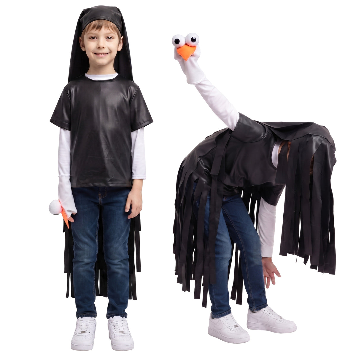 Déguisement autruche pour enfant, vue 2