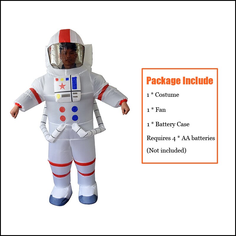 Déguisement gonflable astronaute, vue 8