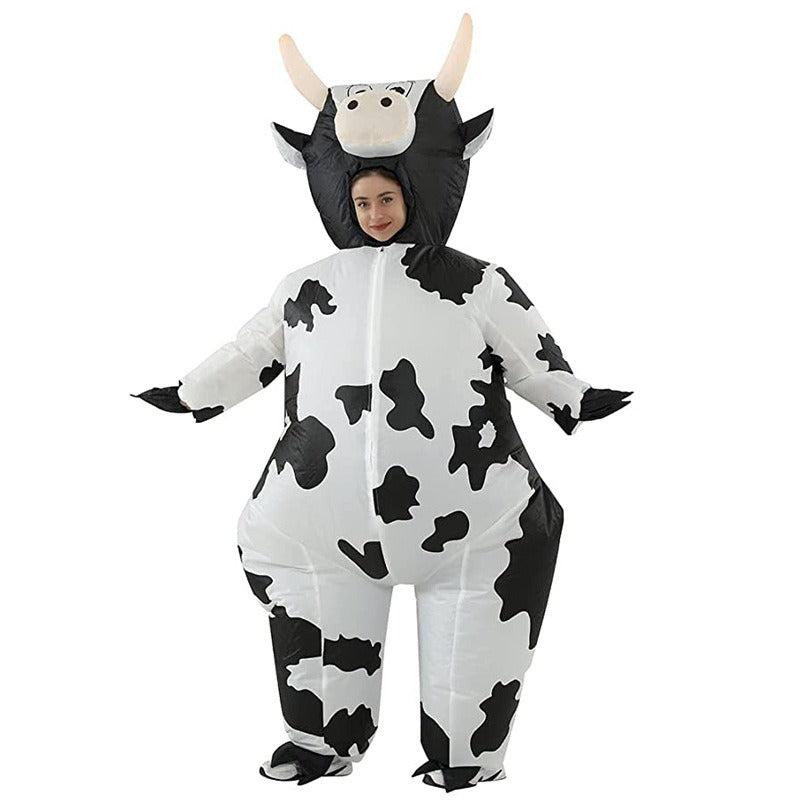 Déguisement gonflable vache adulte, vue 6