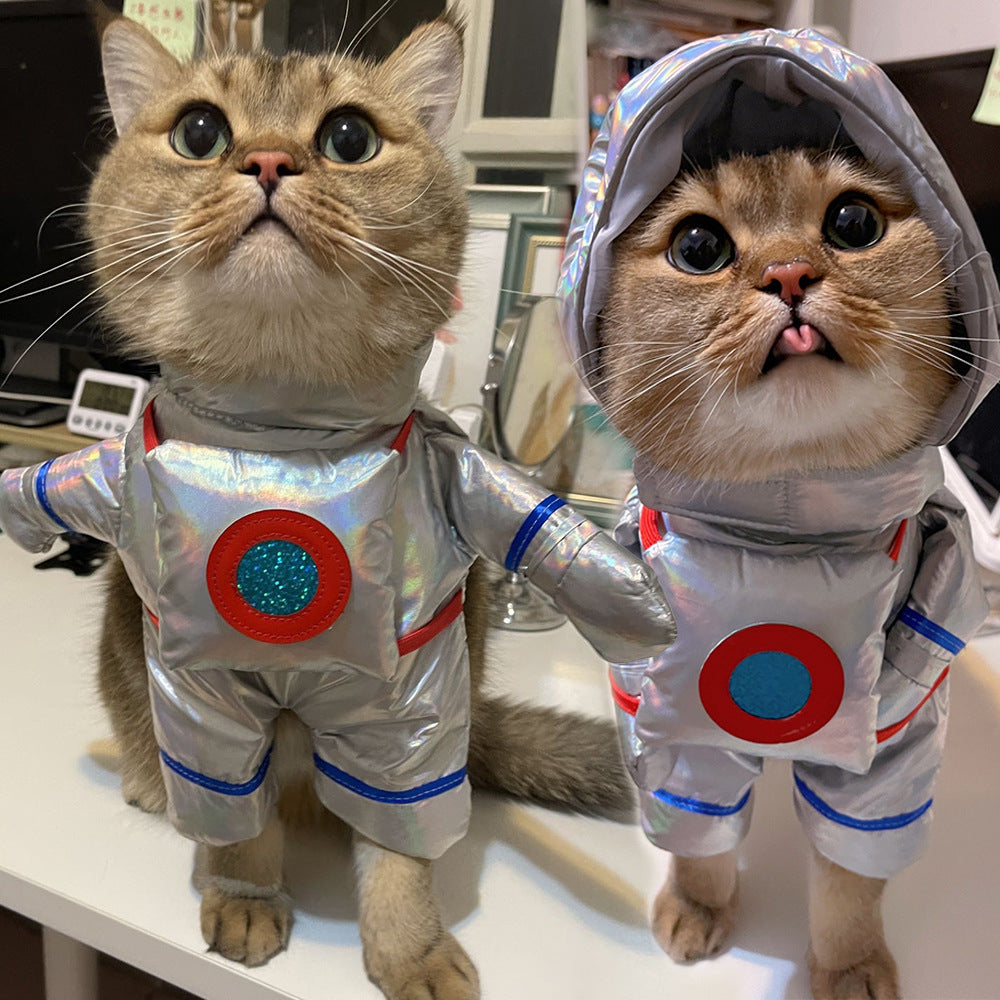 Déguisement astronaute pour chat et petit chien