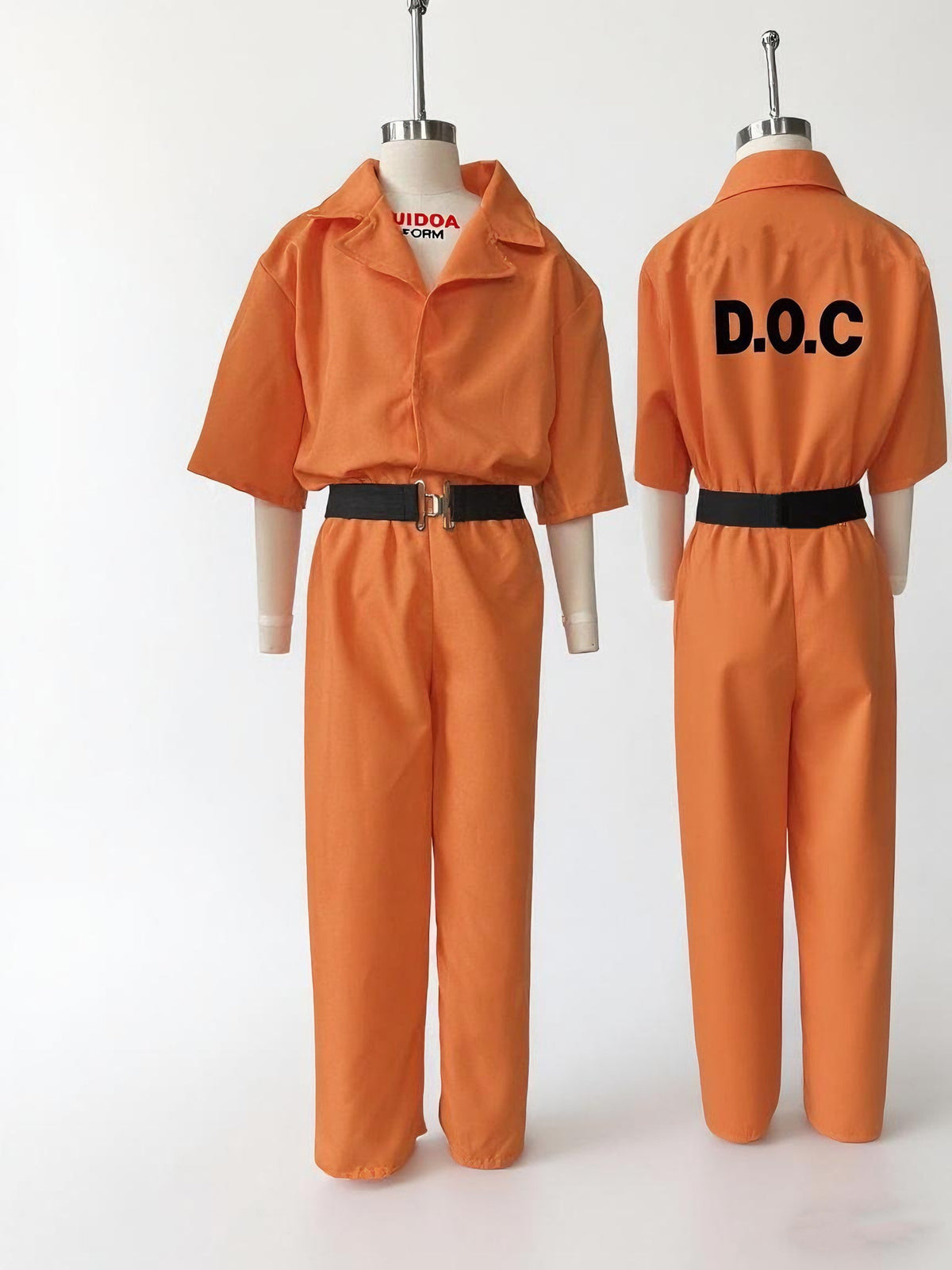 Déguisement prisonnier orange – vue 5