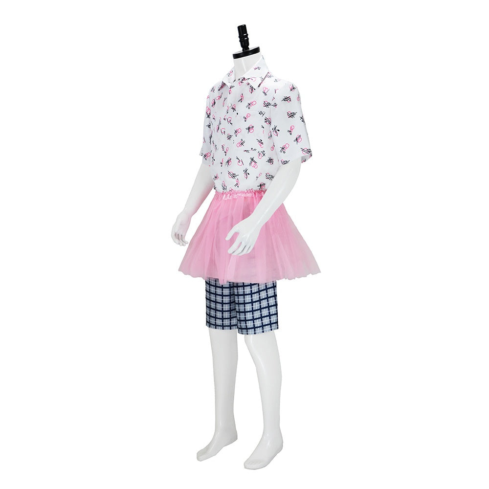 Déguisement robe tutu rose homme